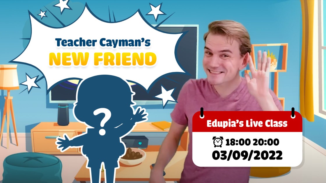 Teacher Cayman's new friend