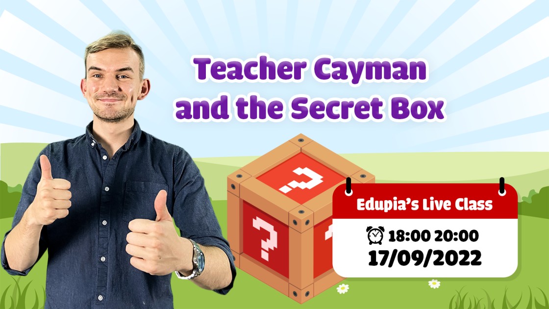 Teacher Cayman and the secret box